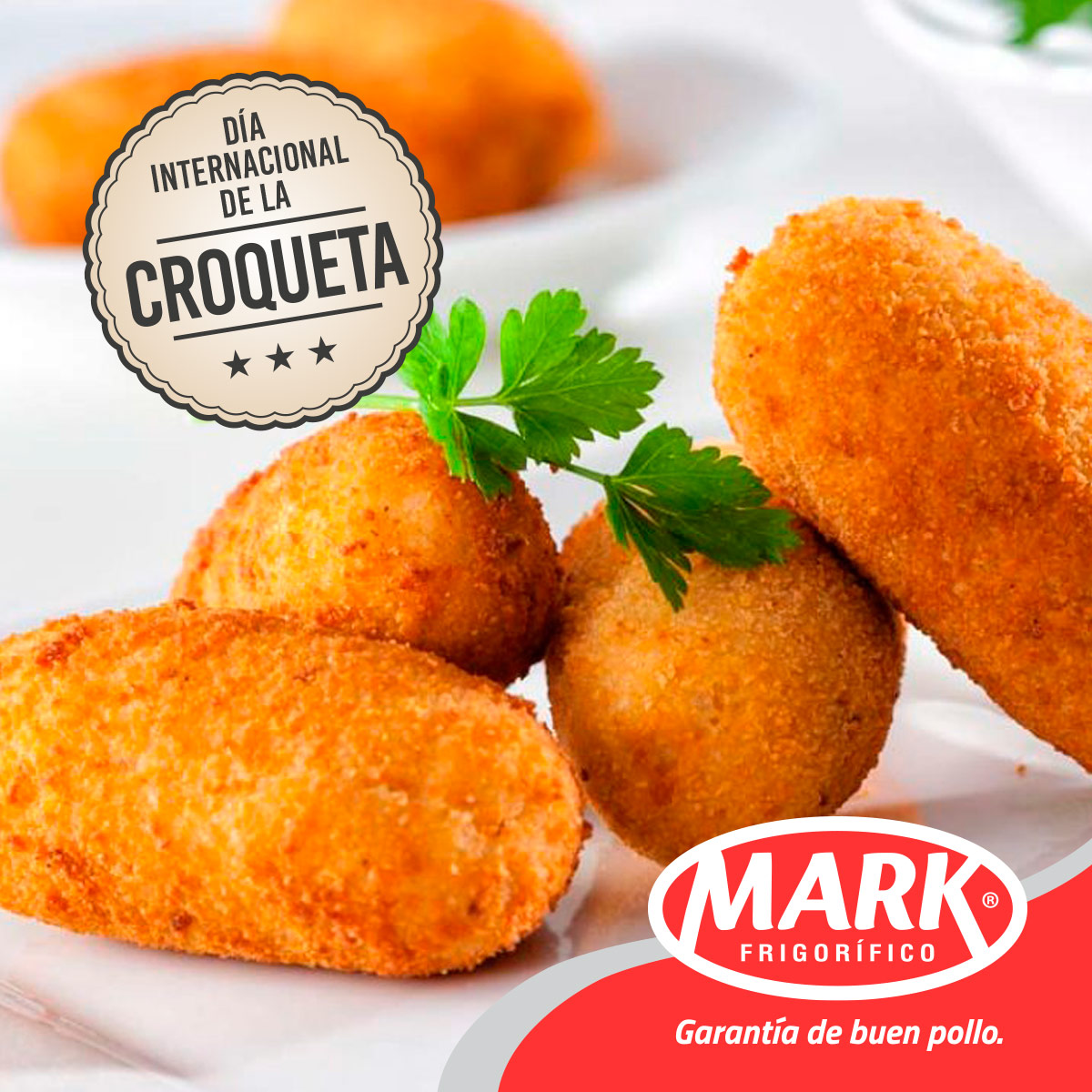 Croquetas De Pollo y Jamón