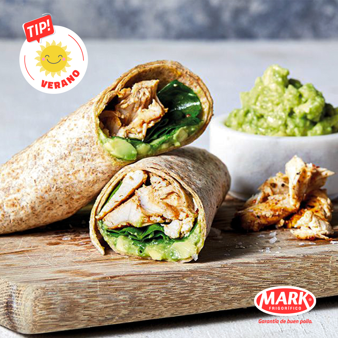 WRAPS DE POLLO FRÍO