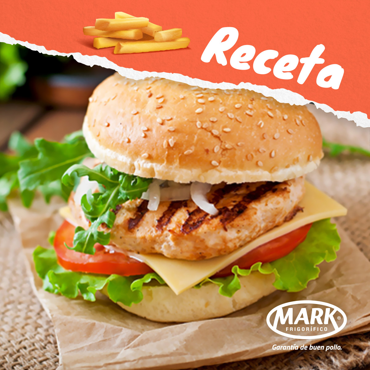 Hamburguesas de Pollo con Panceta